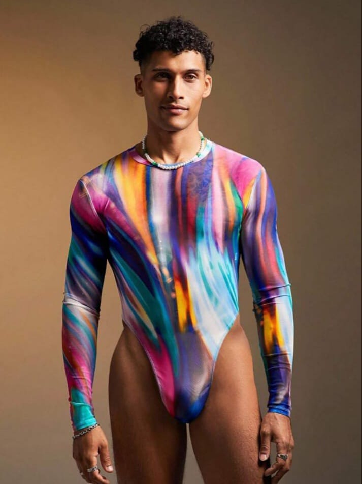 Colorwave Statement Bodysuit